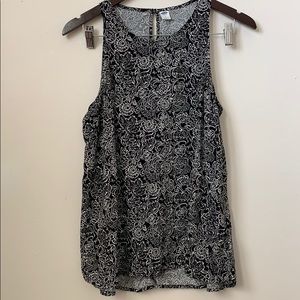 Old Navy Floral Tank Top